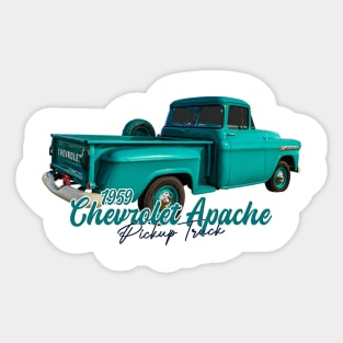 Restored 1959 Chevrolet Apache Pickup Truck Sticker